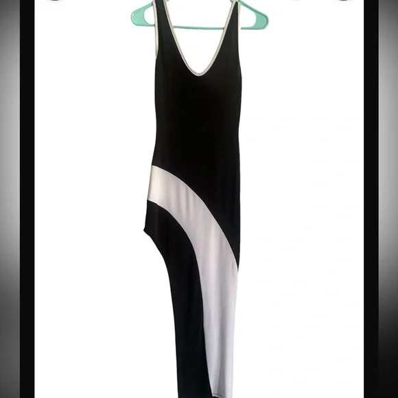 Woman’s Foreign Exchange High Leg Cut Dress - Picture 2 of 3